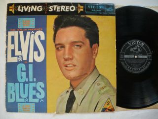 Elvis Presley G.  I Blues Lp 1961 Japan Sls 5048
