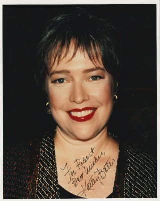 Kathy Bates - Great In `misery` (annie Wilkes) Signed 8x10 Pic