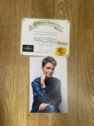Ruby Rose Hand Signed Autograph With