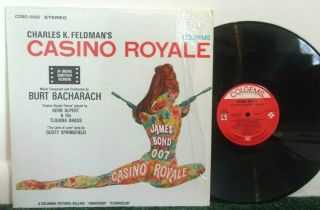 Burt Bacharach Casino Royale Soundtrack 1967 Vinyl Lp Jazz Coso - 5005