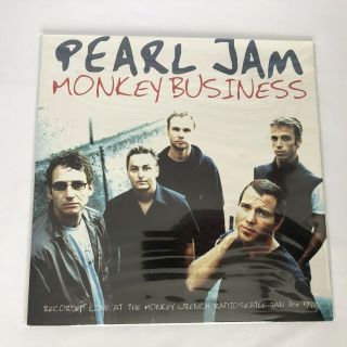 Pearl Jam ‎– Monkey Business Lp Monkey Wrench Radio Seattle January 31 1998