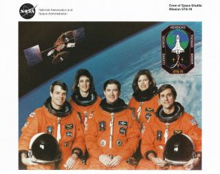 Nasa Space Shuttle Discovery Crew Litho Sts - 70 Size 10 " By 8 "
