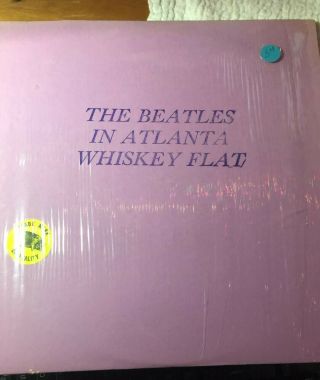 The Beatles In Atlanta Whiskey Flat - Yellow Vinyl
