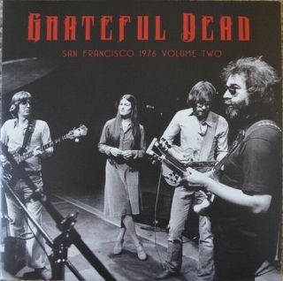 The Grateful Dead ‎–san Francisco 1976 Volume Two 2xlp 2017 Parachute Rec.  Ex/ex