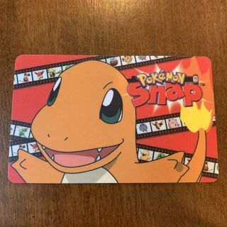 Vintage Pokemon Snap Blockbuster Charmander Electronic Chip Card Rare