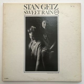 1967 Stan Getz ‎– Sweet Rain Lp V/8693 Verve Van Gelder Gate Vg,  Ex