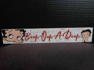 Betty Boop Wood Sign (item)