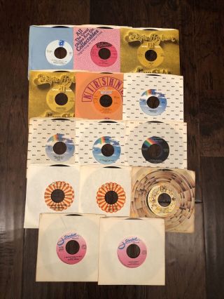 (14) 60’s - 70’s Rock & Roll - Reissue Top Jukebox Double Sided Hits