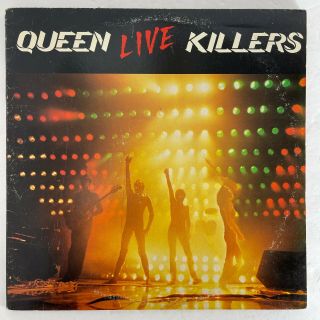 Queen ‎– Live Killers Vinyl,  Lp 1979 Elektra ‎– Bb - 702