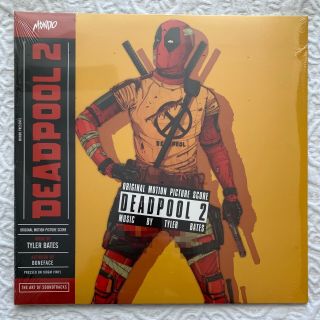 Deadpool 2 • Tyler Bates • Mondo Soundtrack • Lp 180g Red Black Stripe Vinyl