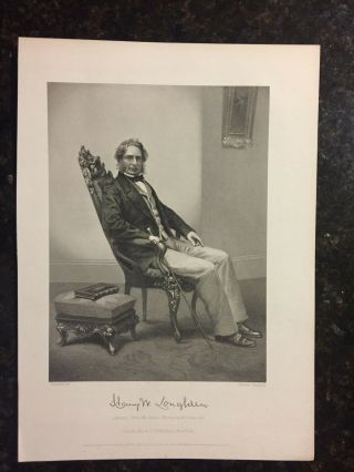Henry Wadsworth Longfellow 1860 