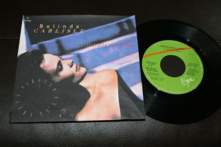 Belinda Carlisle Circle In The Sand 1987 Mexico 7 " Promo Synth Pop The Go - Go 