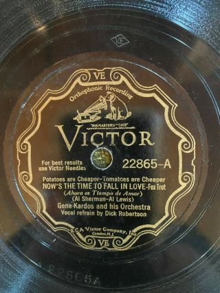 Victor 2865 Gene Kardos Or Now 