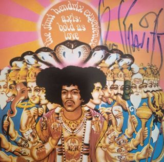 Lenny Kravitz - Signed Axis: Bold As Love Cover - Jimi Hendrix - Rare,  Authentic