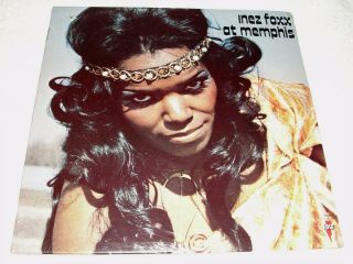 Inez Foxx " At Memphis " 1973 Soul Lp,  Sealed/,  Volt Pressing