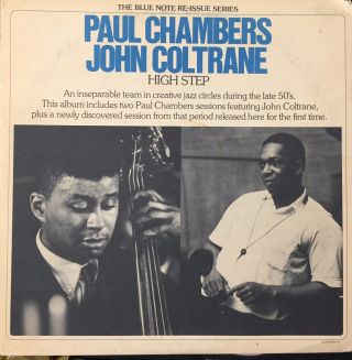 Paul Chambers/john Coltrane High Step Blue Note 2xlp Vg,