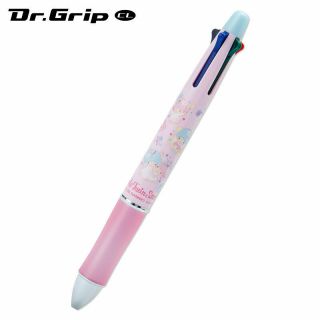 Little Twin Stars Dr.  Grip 4c Ballpoint Pen & Mechanical Pencil Happiness Girl