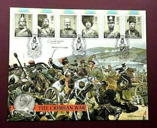Benham Fdc (large) - Signed By The Earl Of Cardigan - Crimean War -