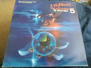 A Nightmare On Elm Street 5 Soundtrack Lp Vinyl Bruce Dickinson Iron Maiden
