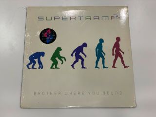 Supertramp Brother Where You Bound Sp - 5014 1985 Usa Vinyl Lp Rare