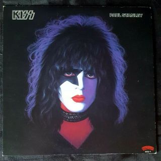 Paul Stanley Kiss Japanese Vinyl Lp With Inserts