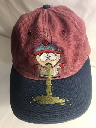 Vintage 90s South Park Stan Puking Dad Hat