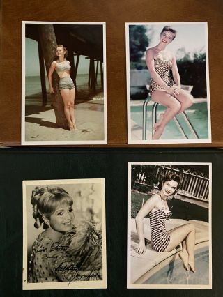 Sexy Debbie Reynolds Signed Autograph,  3 Prints Film Star Pin Up Beauty