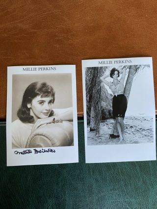 Sexy Millie Perkins Signed 6x4 Photo Autograph Tv Star Film Actress Movie Beauty