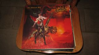 Ex/ex Ozzy Osbourne The Ultimate Sin Vinyl Lp (epic Records 1986) Black Sabbath