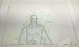 Fantastic Four Production Animation Sketch Drawing