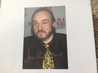 John Rhys Davies Signed Photo Card Sliders