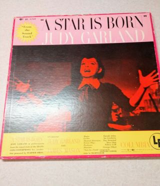 Judy Garland - A Star Is Born - Vintage Vinyl Lp 1954