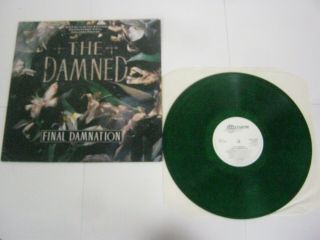 Record Album The Damned Final Damnation Green Vinyl 4021