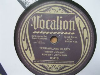 Robert Johnson - Terraplane Blues / Kind Hearted Woman Blues - 10 