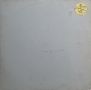 The Beatles White Album German Import / All Inserts 12 " Double Album Ex