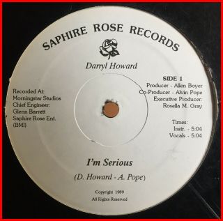 Modern Soul Boogie 12 " Darryl Howard - I 