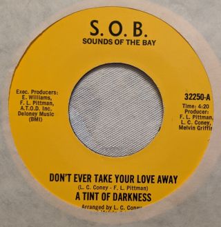 Bay Area Sweet Soul 45 Tint Of Darkness - Don 