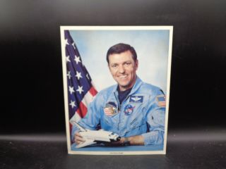 Astronaut Joe Henry Engle Auto Nasa Space Shuttle Sts - 2 Signed Photograph 8x10