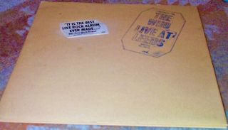 The Who Live At Leeds Decca Orig W 12 Inserts Poster Photos Summertime Blues Jam