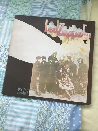 Lp Led Zeppelin Led Zeppelin Ii Uk 1969 588198 Red Marroon Labels,  Record = Good