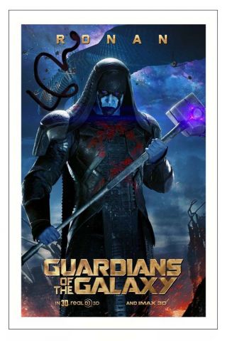 Lee Pace Guardians Of The Galaxy Signed Autograph Photo Print Ronan