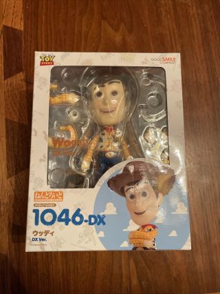 Good Smile Nendoroid 1046 Toy Story 4 Woody (dx Ver. ) Action Figure (1046 - Dx)