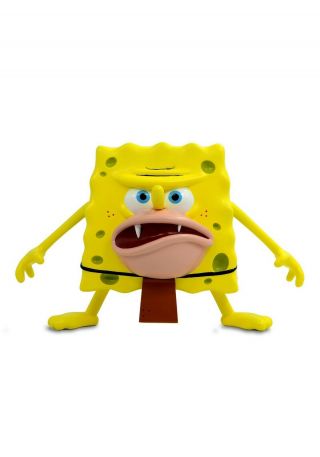 Sponge Bob Square Pants Spongegar Masterpiece Meme Vinyl Figure (with Defect)