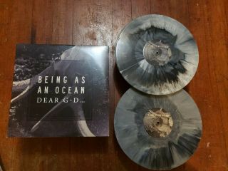 Being As An Ocean - Dear G - D Vinyl Record Black/grey/white Smash