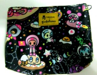 Sanrio Hello Kitty Tokidoki X Gudetama Multi Pouch Purse Bag