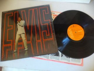 Elvis Soundtrack Recording From His Nbc - Tv Special 1968 Rca Lp Record
