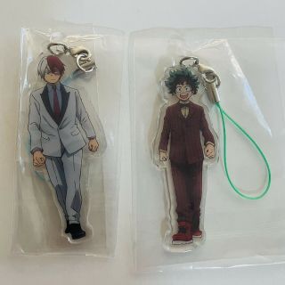 My Hero Academia Shoto Todoroki Deku Izuku Midoriya Movie Acrylic Keychain Set