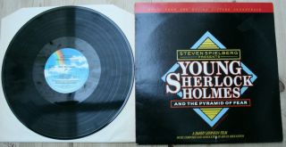 Young Sherlock Holmes Soundtrack - Vinyl Lp - 1985 - Mcf 3311 - Broughton