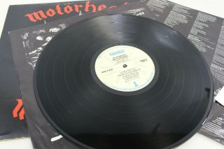 Motorhead No Remorse LP VINYL ALBUM Record BRSP 6 - R56 3
