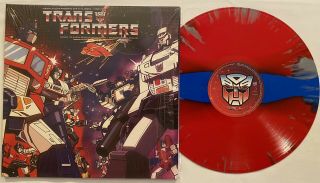 Music From Transformers 80’s Tv Series 12” Optimus Prime Vinyl Enjoy The Toons